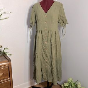 ARMY GREEN COTTAGE STYLE